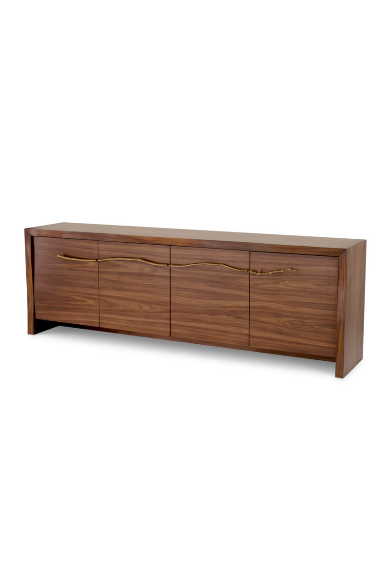 Commode 4 portes en placage de noyer | Eichholtz Charford | OROA.fr