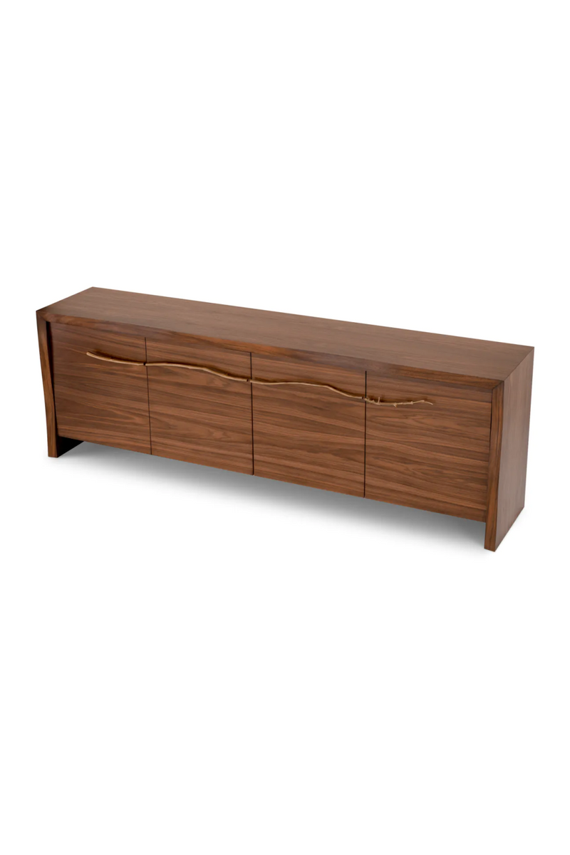 Commode 4 portes en placage de noyer | Eichholtz Charford | OROA.fr