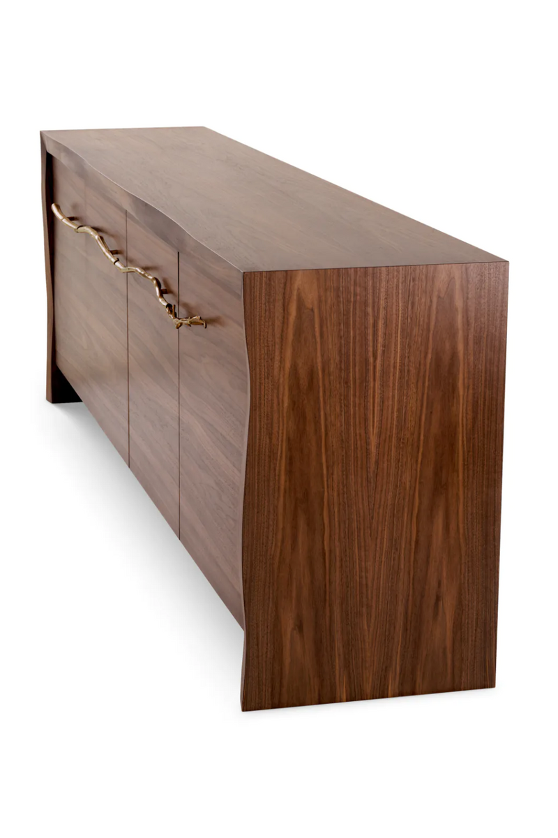 Commode 4 portes en placage de noyer | Eichholtz Charford | OROA.fr