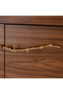 Commode 4 portes en placage de noyer | Eichholtz Charford | OROA.fr