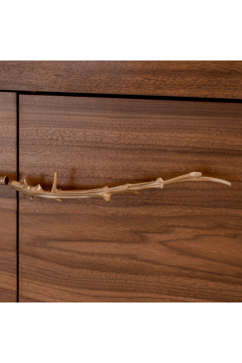 Commode 4 portes en placage de noyer | Eichholtz Charford | OROA.fr