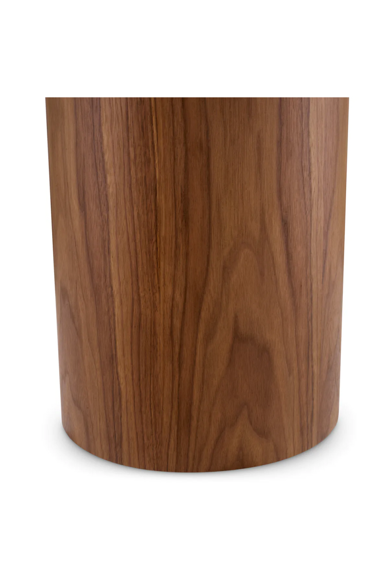 Table d'appoint ronde en marbre marron | Eichholtz Presedio | OROA.fr