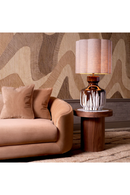 Table d'appoint ronde en marbre marron | Eichholtz Presedio | OROA.fr