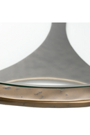 Table basse ronde en aluminium | Eichholtz Cambronne | OROA.fr