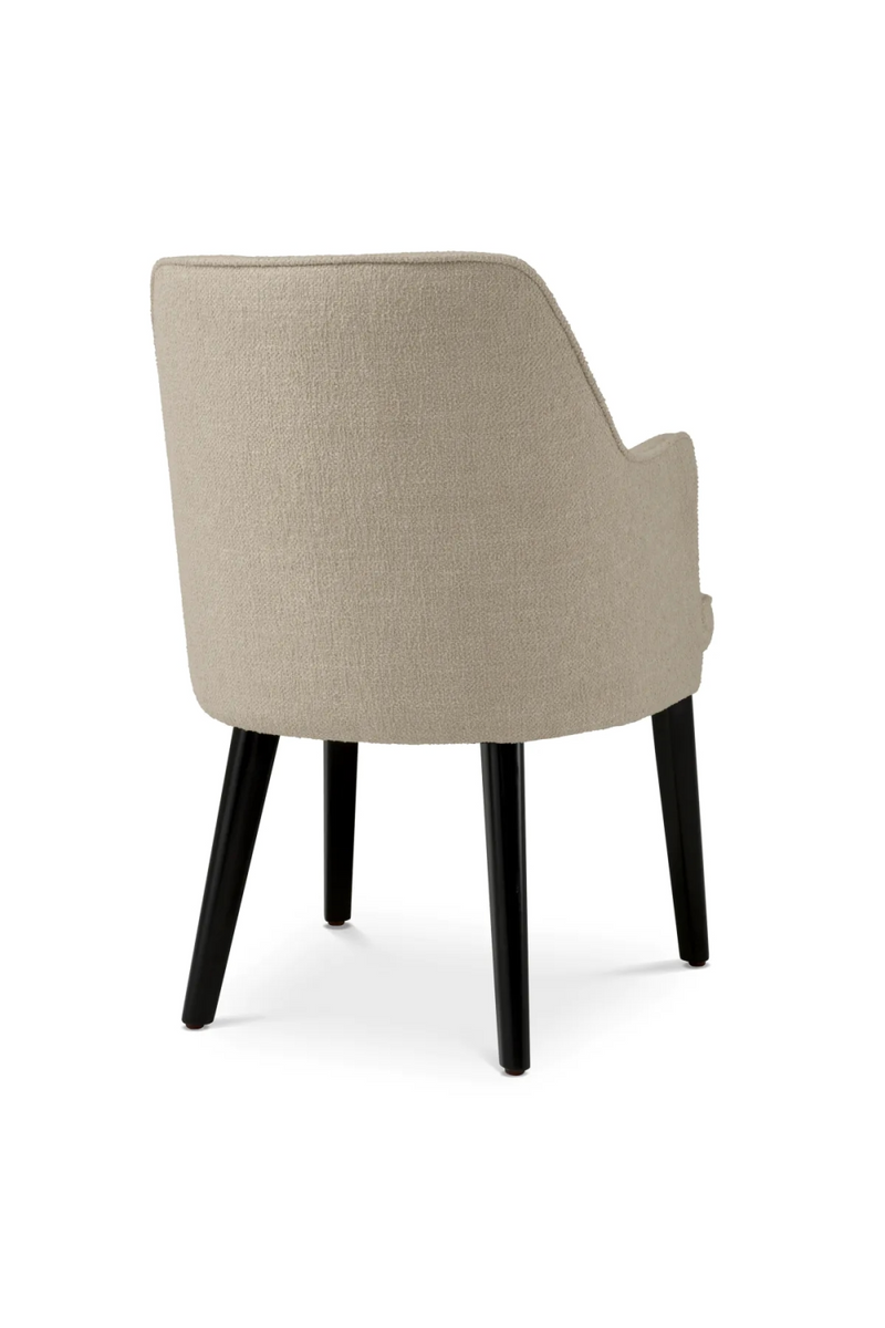 Chaise de salle à manger Renato écru | Eichholtz Lavinia | OROA.fr