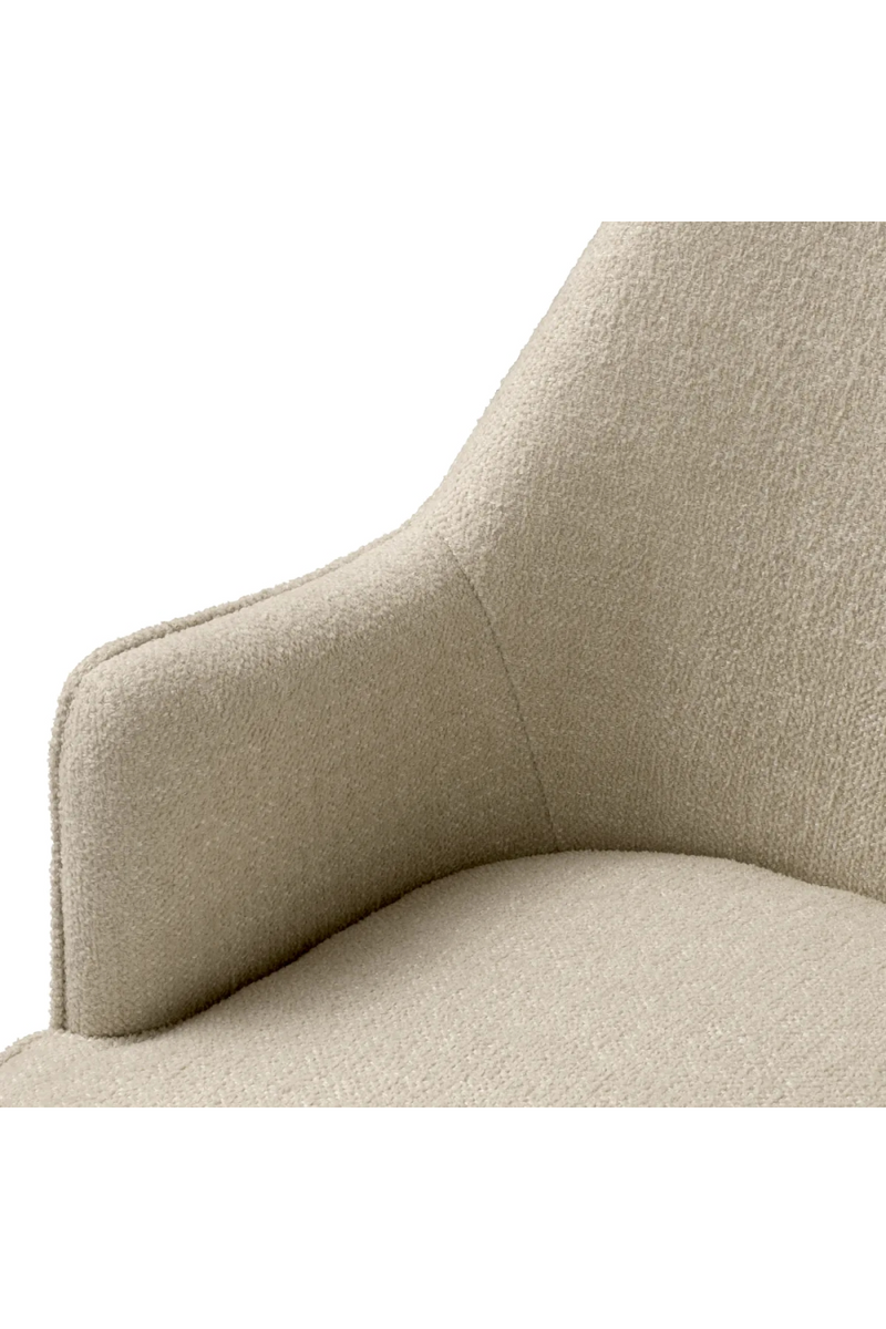 Chaise de salle à manger Renato écru | Eichholtz Lavinia | OROA.fr
