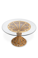 Table basse en rotin naturel | Eichholtz Colony | OROA.fr