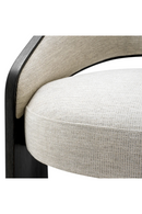 Fauteuil Lounge en Chêne Gris Foncé | Eichholtz Zephira | OROA.fr