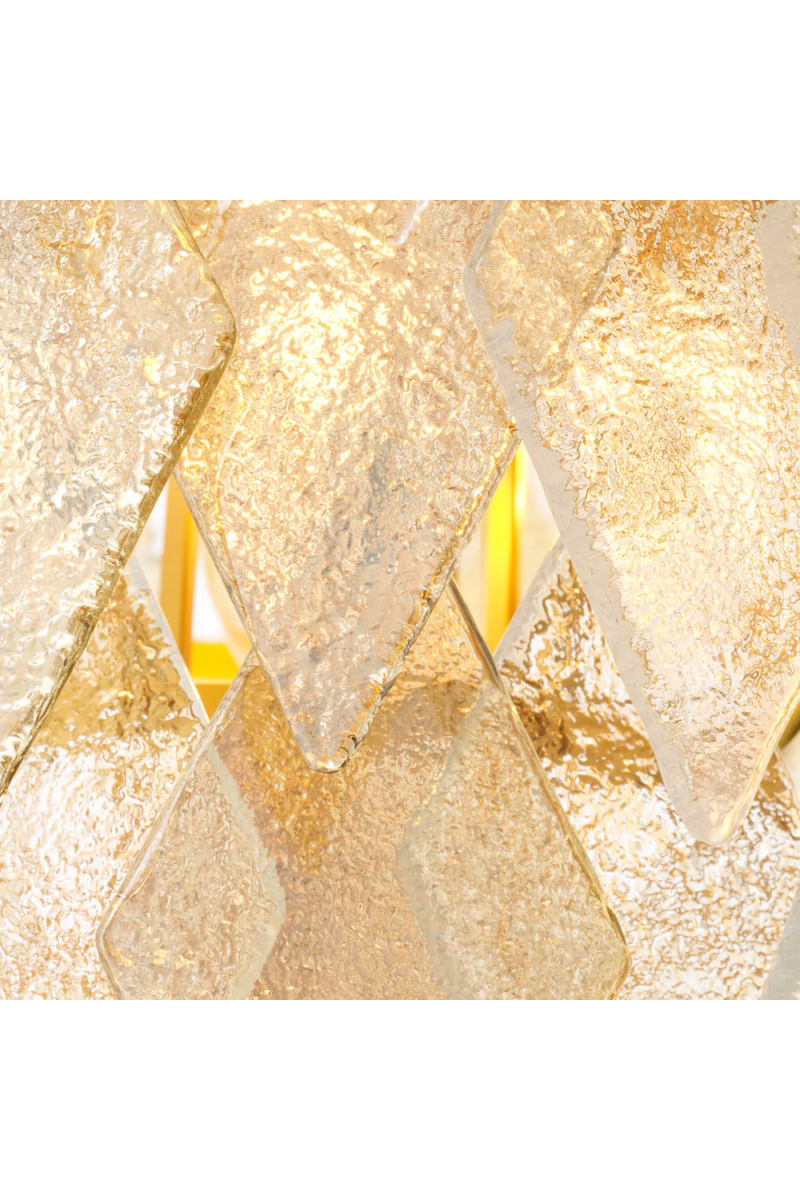 Lustre en verre antique et fait main | Eichholtz Rhombus S | OROA.fr