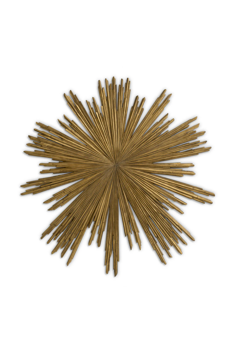 Objet Mural en Or Antique | Eichholtz Sunburst | OROA.fr