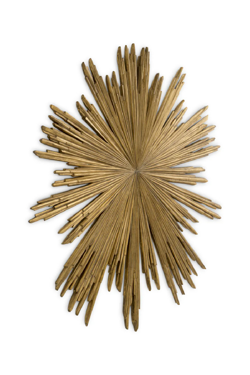 Objet Mural en Or Antique | Eichholtz Sunburst | OROA.fr