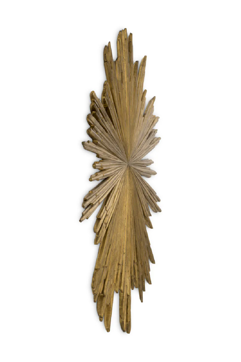Objet Mural en Or Antique | Eichholtz Sunburst | OROA.fr