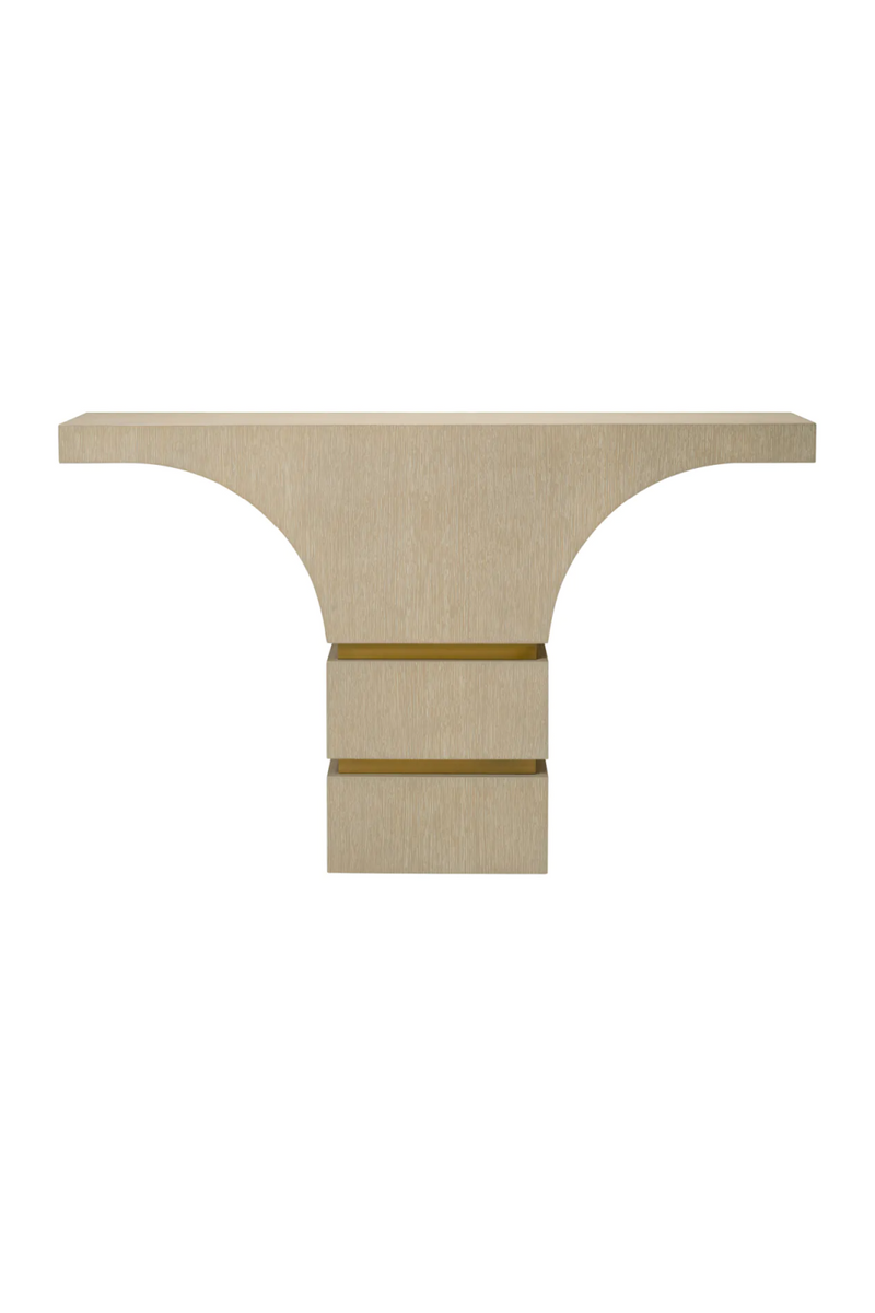 Console en placage de chene delave | Eichholtz Thaddeus | OROA.fr