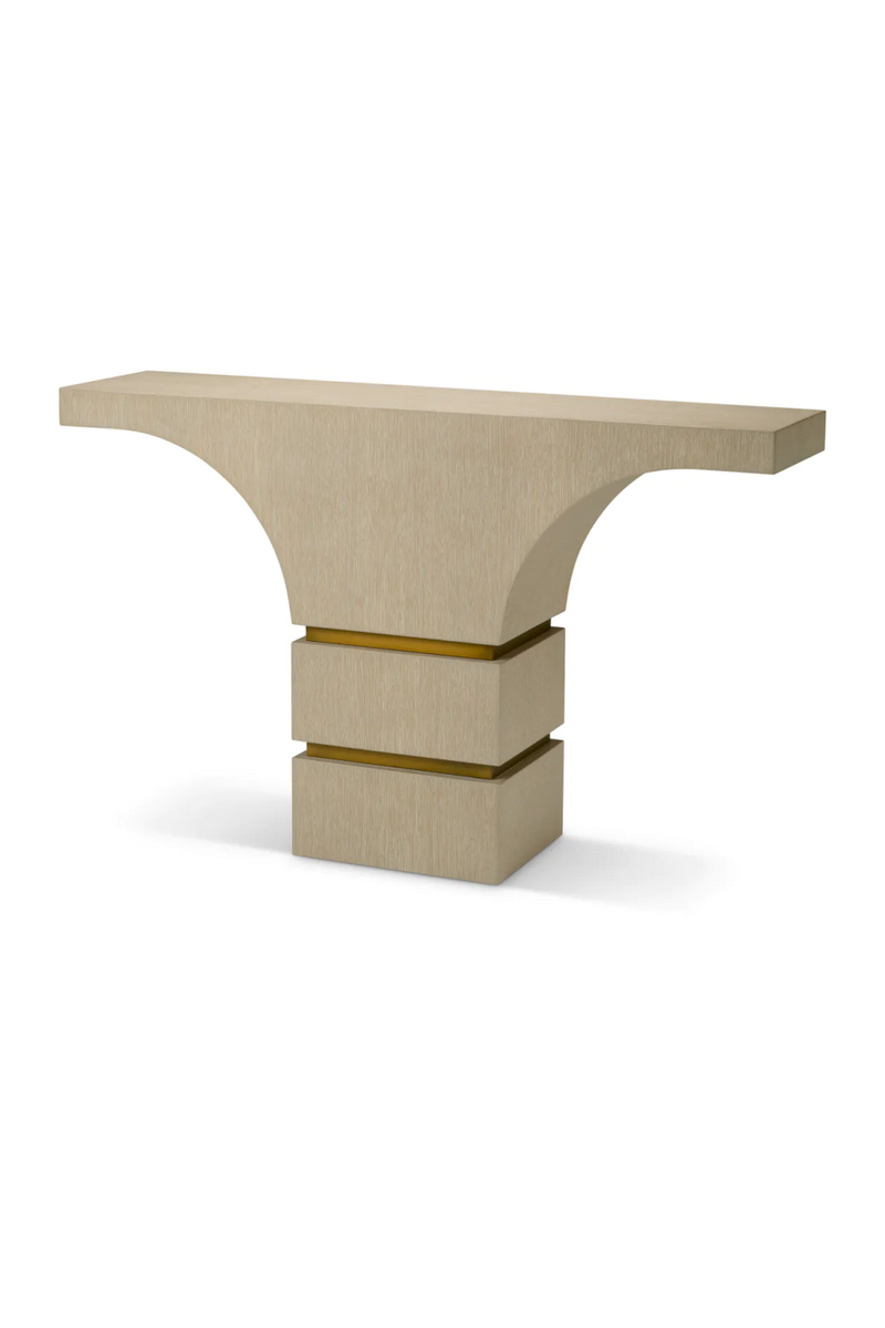 Console en placage de chene delave | Eichholtz Thaddeus | OROA.fr