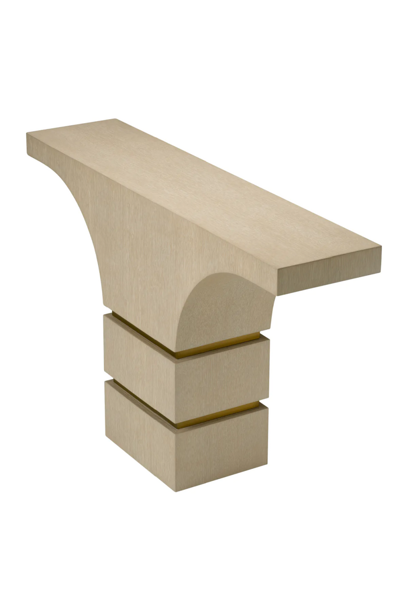 Console en placage de chene delave | Eichholtz Thaddeus | OROA.fr
