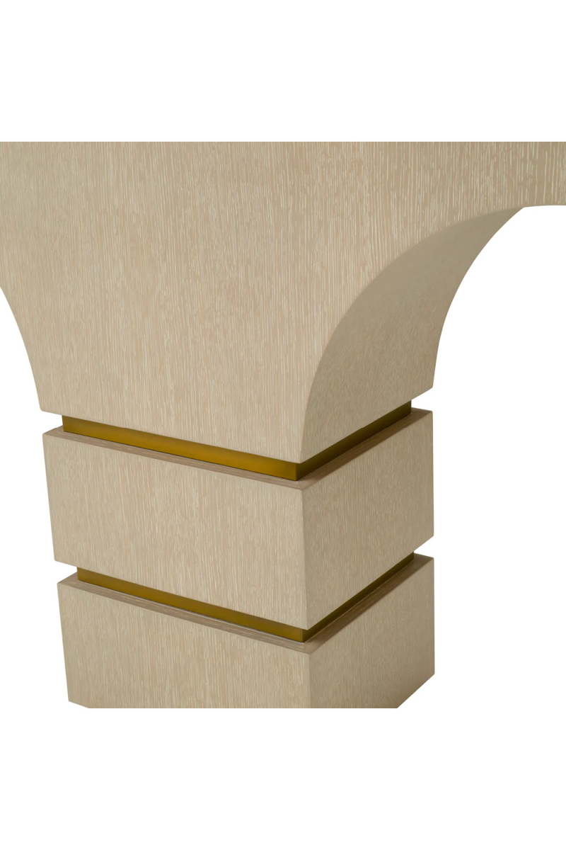 Console en placage de chene delave | Eichholtz Thaddeus | OROA.fr