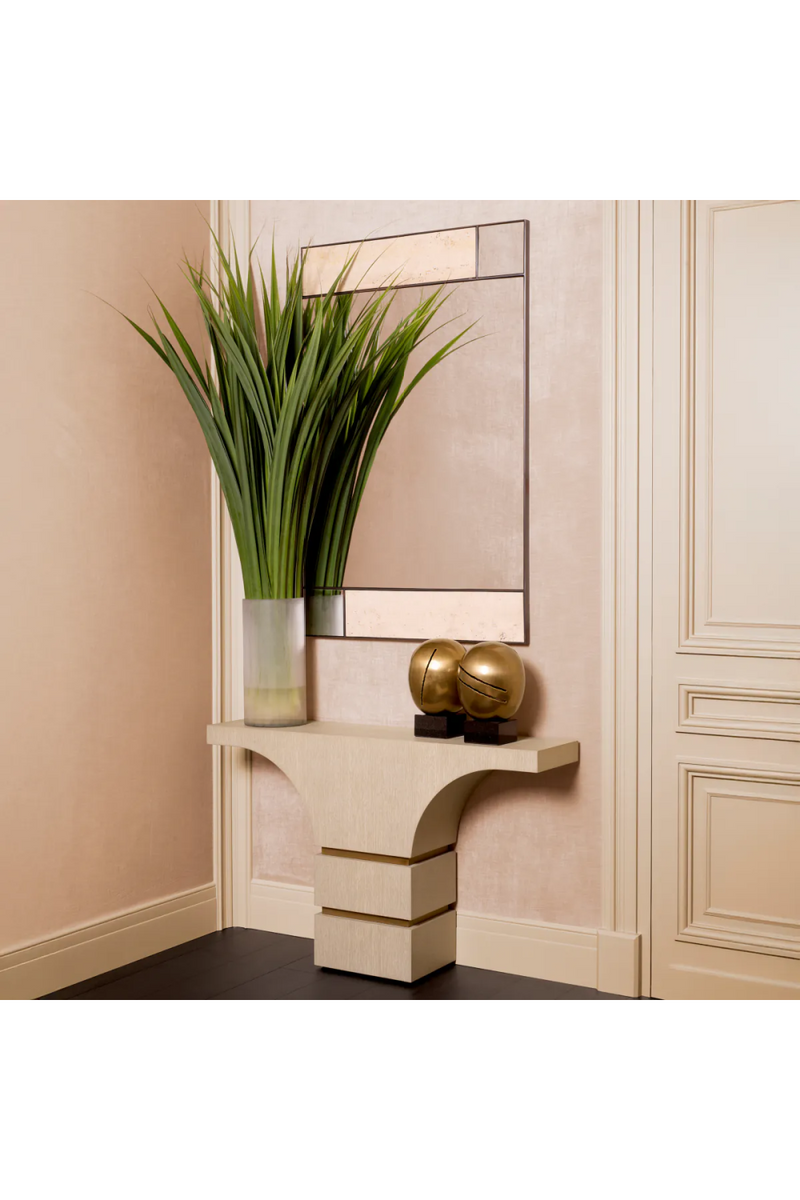 Console en placage de chene delave | Eichholtz Thaddeus | OROA.fr