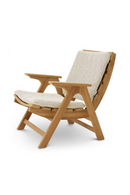 Fauteuil De Salon D’extérieur En Teck Naturel | Eichholtz Oceanview | OROA.fr