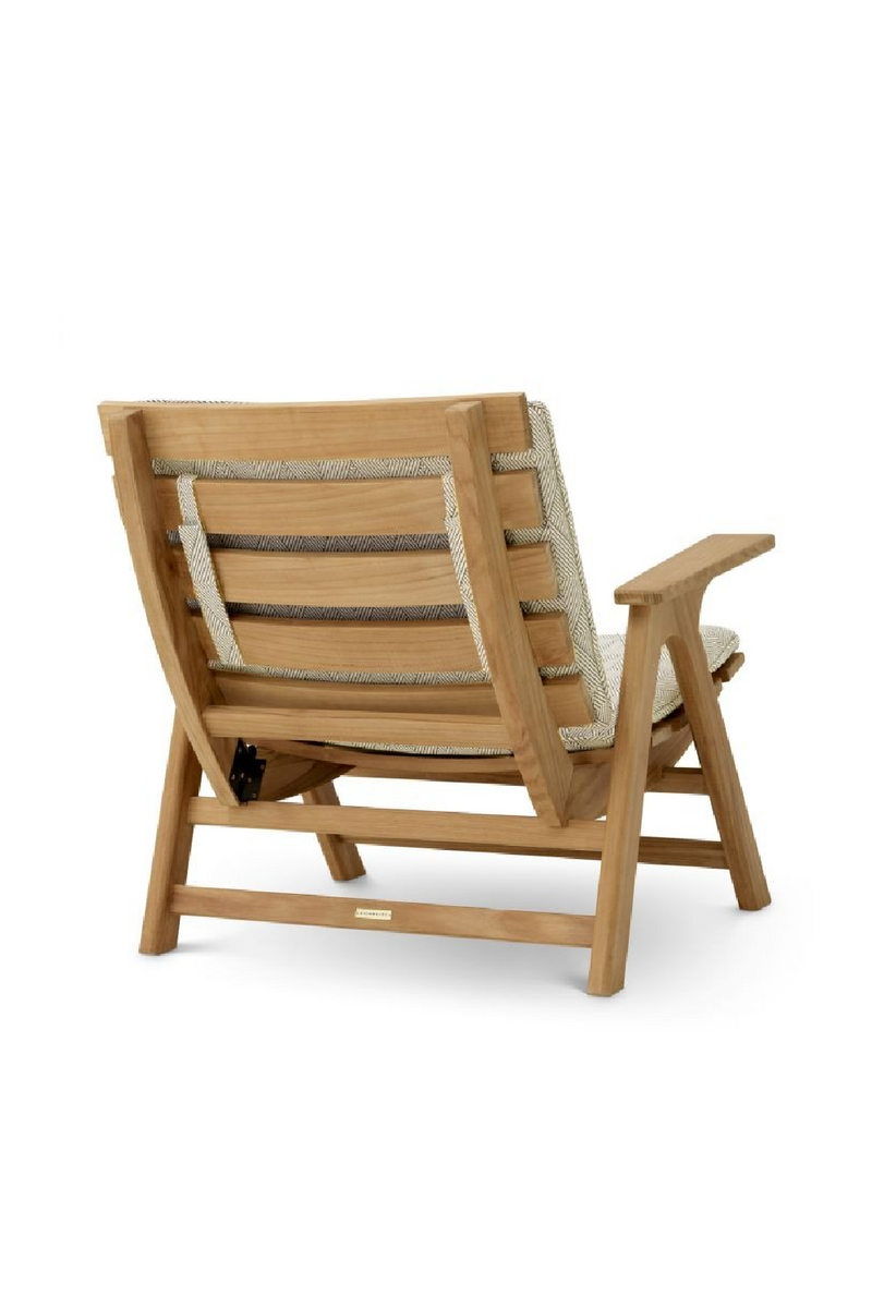 Fauteuil De Salon D’extérieur En Teck Naturel | Eichholtz Oceanview | OROA.fr