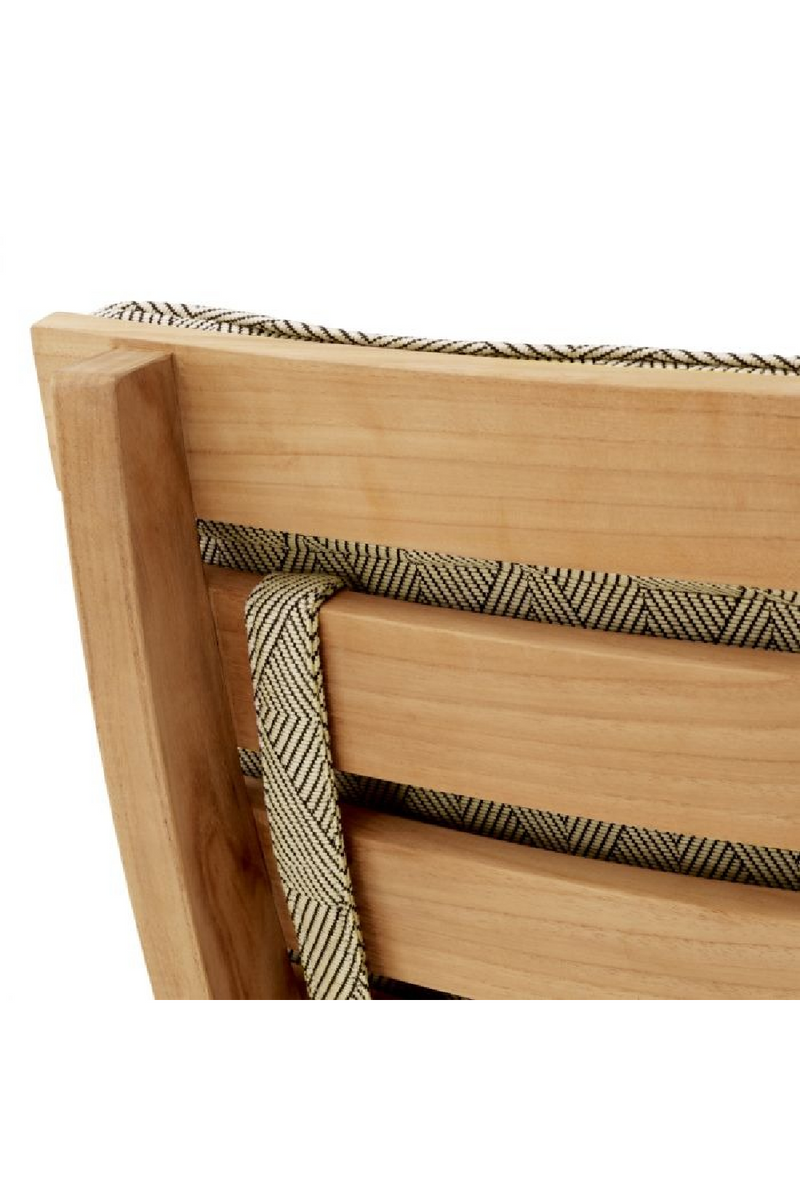 Fauteuil De Salon D’extérieur En Teck Naturel | Eichholtz Oceanview | OROA.fr