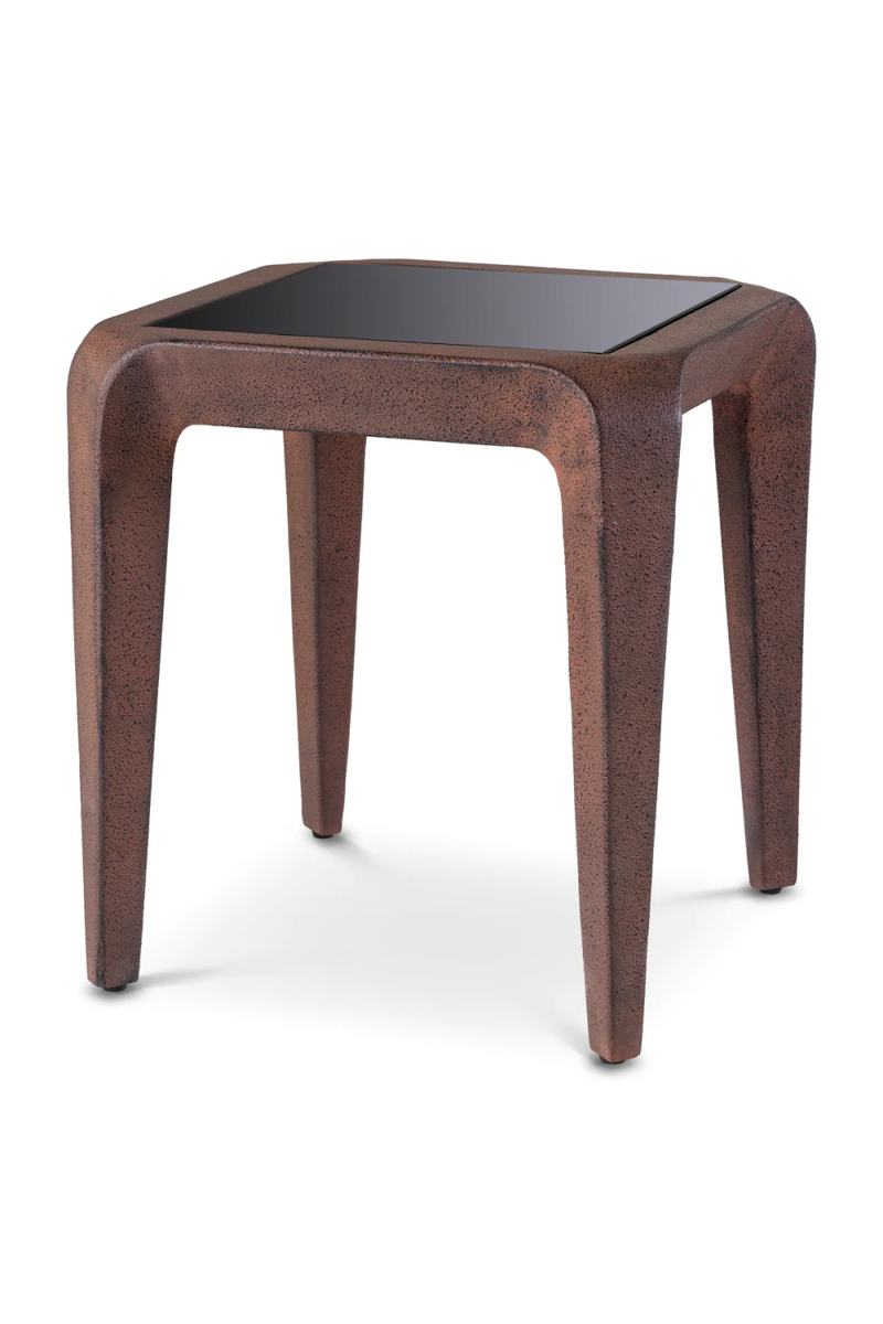 Table d'appoint en aluminium oxyde | Eichholtz Quentin | OROA.fr