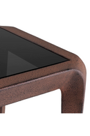 Table d'appoint en aluminium oxyde | Eichholtz Quentin | OROA.fr