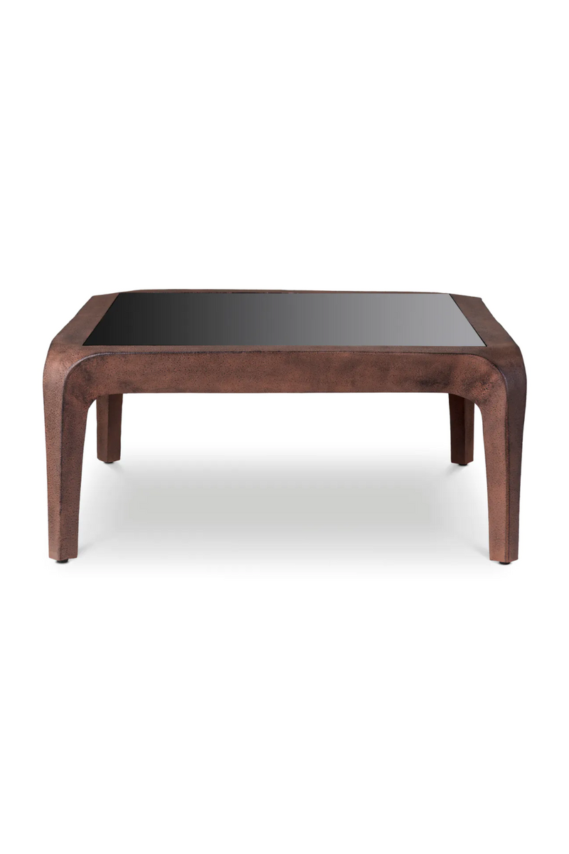 Table basse en aluminium oxyde | Eichholtz Quentin | OROA.fr
