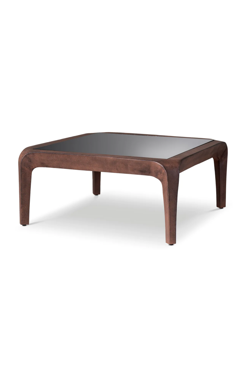 Table basse en aluminium oxyde | Eichholtz Quentin | OROA.fr