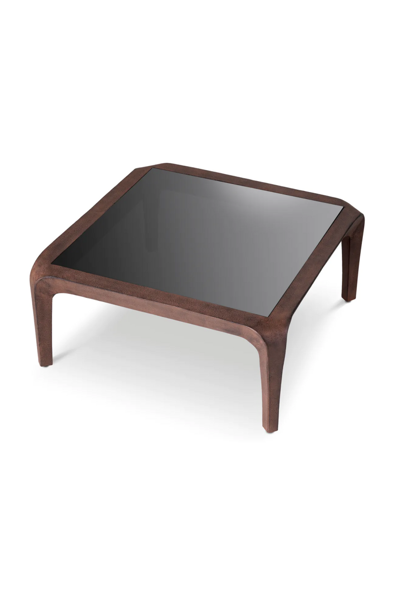 Table basse en aluminium oxyde | Eichholtz Quentin | OROA.fr