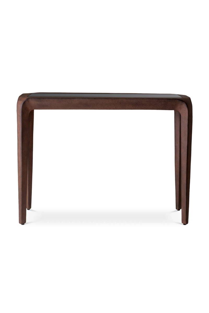 Console en aluminium oxyde | Eichholtz Quentin | OROA.fr