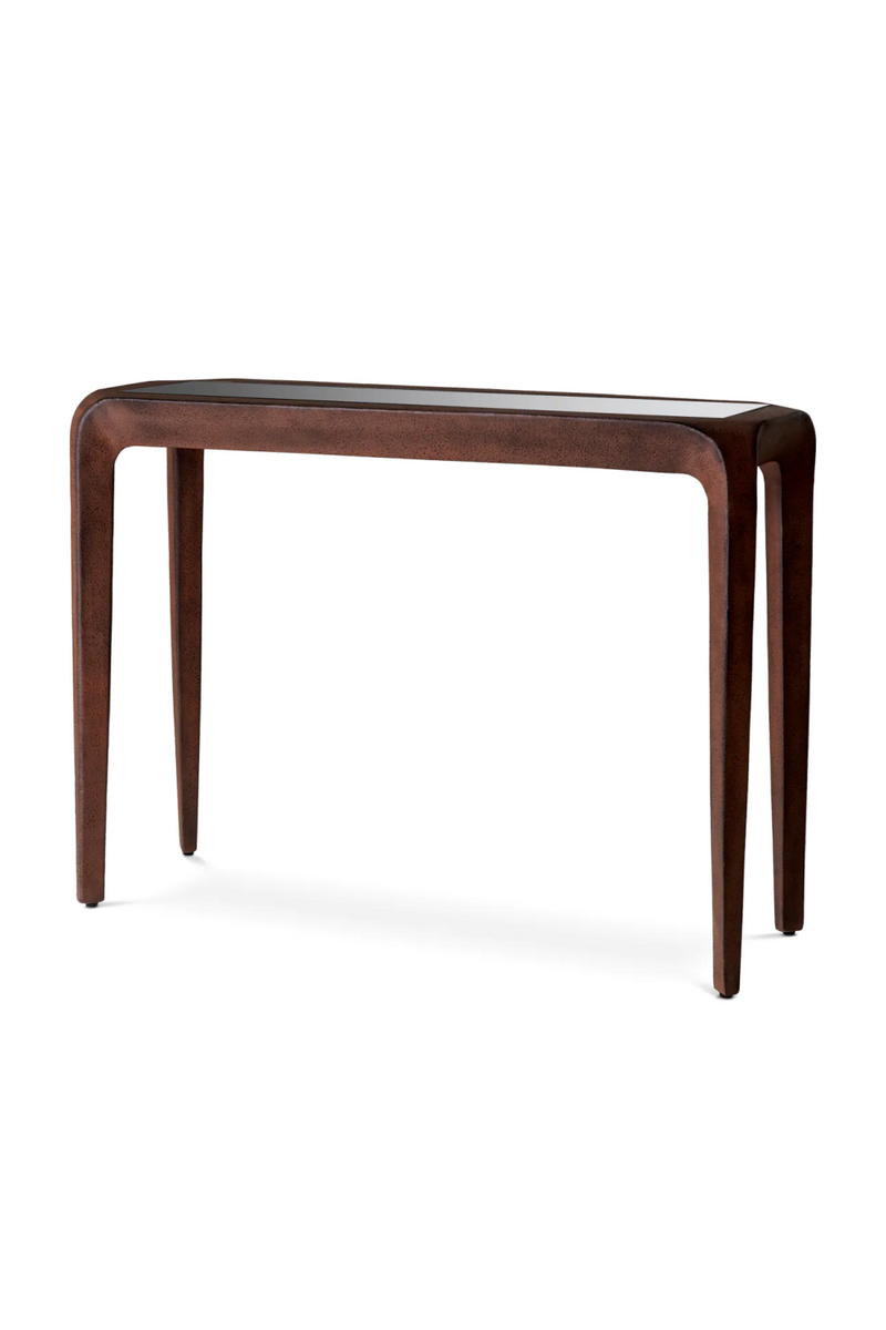 Console en aluminium oxyde | Eichholtz Quentin | OROA.fr