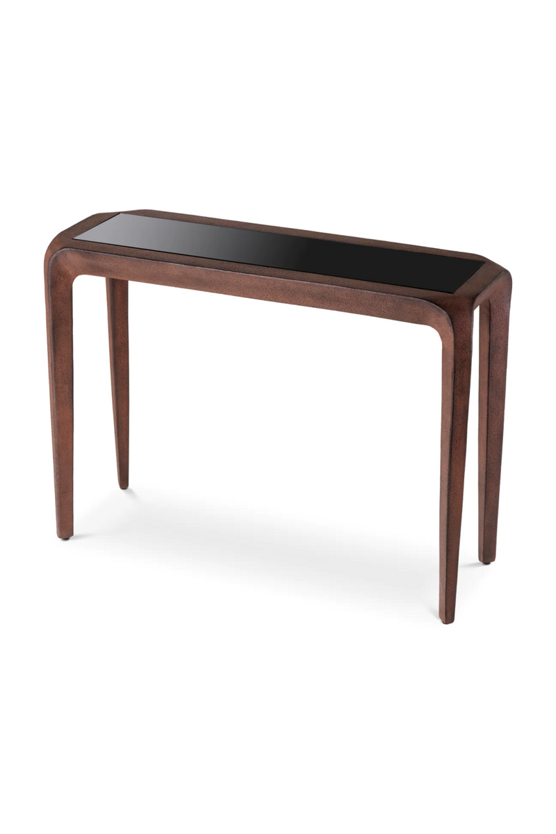 Console en aluminium oxyde | Eichholtz Quentin | OROA.fr