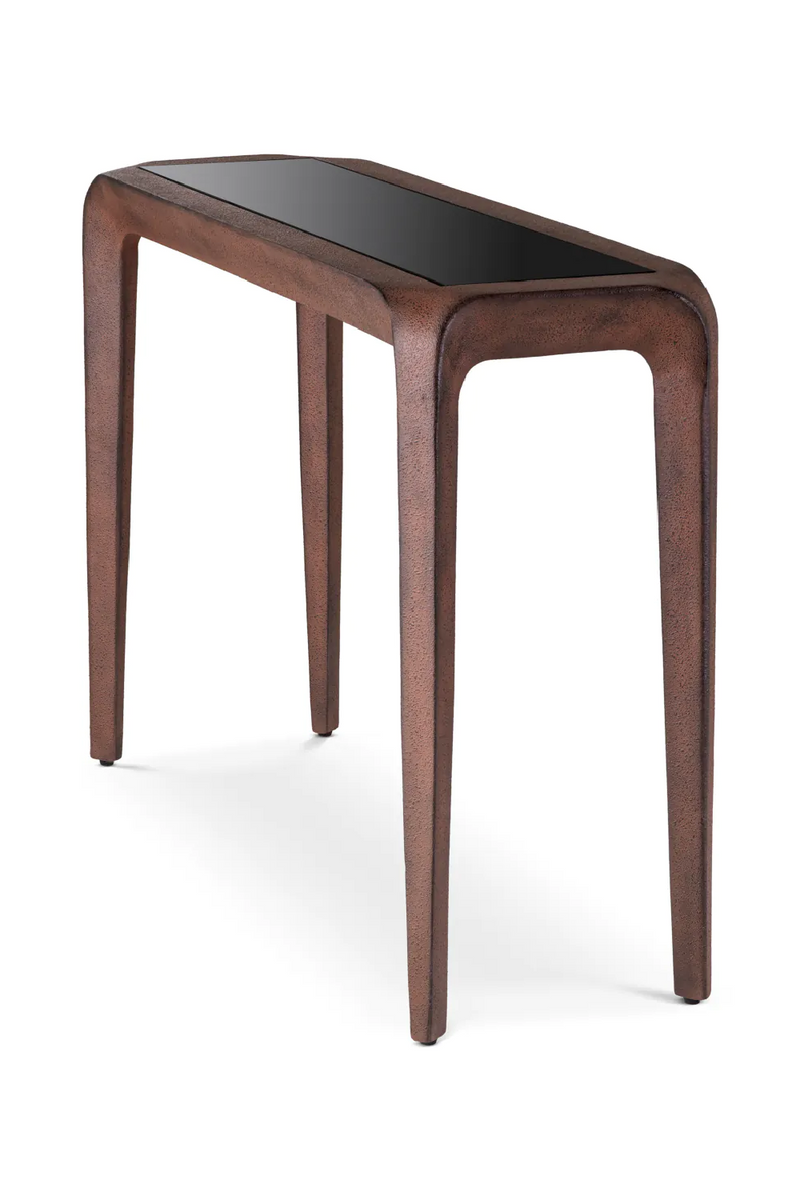 Console en aluminium oxyde | Eichholtz Quentin | OROA.fr
