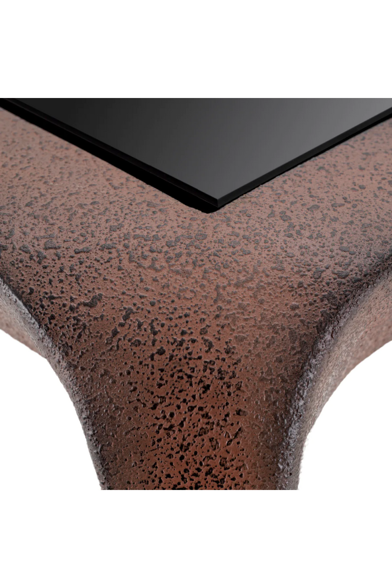 Console en aluminium oxyde | Eichholtz Quentin | OROA.fr