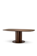 Table de salle a manger ovale en bois | Eichholtz Westwood | OROA.fr