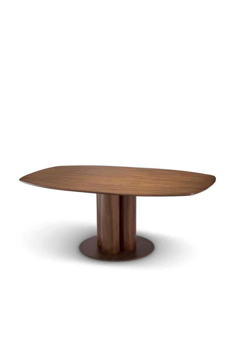 Table de salle a manger ovale en bois | Eichholtz Westwood | OROA.fr