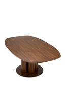 Table de salle a manger ovale en bois | Eichholtz Westwood | OROA.fr