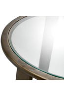 Table d'appoint ronde en aluminium | Eichholtz Cambronne | OROA.fr