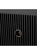 Commode nervurée à 6 tiroirs en bois noir | Eichholtz Dimitrios  | OROA.fr