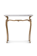 Console vintage sculptee en laiton | Eichholtz Fabiola | OROA.fr