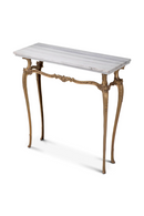 Console vintage sculptee en laiton | Eichholtz Fabiola | OROA.fr