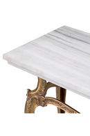 Console vintage sculptee en laiton | Eichholtz Fabiola | OROA.fr