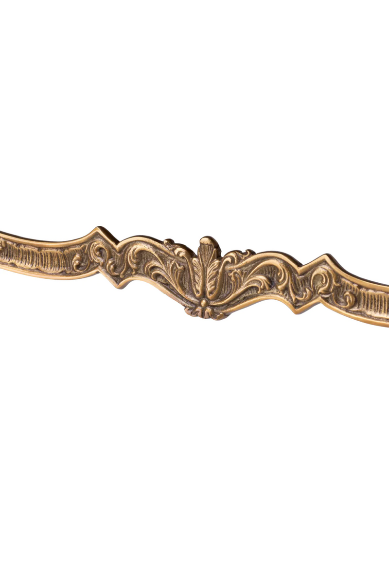 Console vintage sculptee en laiton | Eichholtz Fabiola | OROA.fr