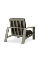 Chaise Longue D’extérieur En Rotin Gris | Eichholtz Belle Vue | OROA.fr