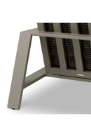 Chaise Longue D’extérieur En Rotin Gris | Eichholtz Belle Vue | OROA.fr