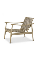 Fauteuil De Salon D’extérieur En Corde Tressée | Eichholtz Manzo | OROA.fr