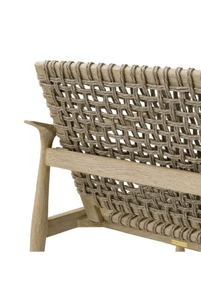 Fauteuil De Salon D’extérieur En Corde Tressée | Eichholtz Manzo | OROA.fr