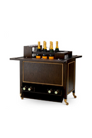 Chariot en Chêne Brun | Eichholtz Galliano