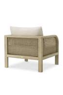 Fauteuil Lounge D’extérieur en Teck Vieilli | Eichholtz Julia | OROA.fr