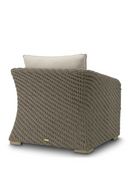 Fauteuil Lounge D’extérieur Aspect Rotin | Eichholtz Bryson | OROA.fr